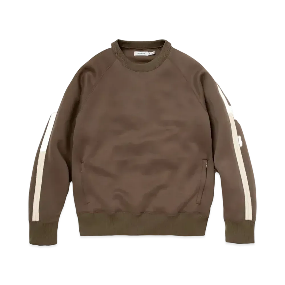 nonnative Coach Crew Pullover Poly Jersey "Khaki"