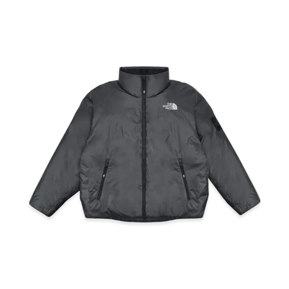The North Face White Label Glossy Down Jacket "Charcoal Grey"