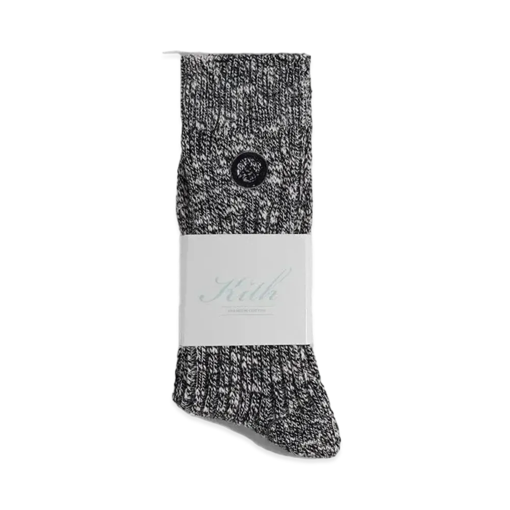 Kith Willet Marled Crew Socks "Nocturnal"
