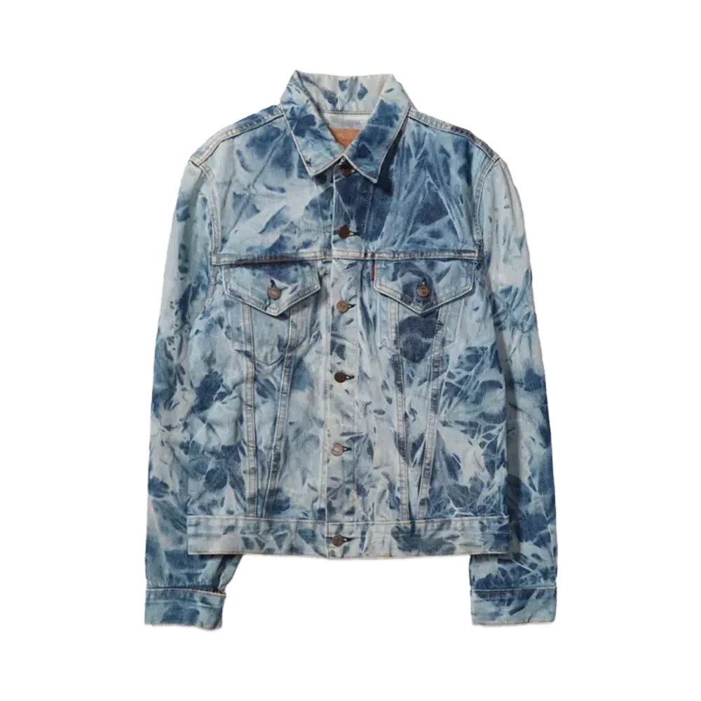 Levi's 60's 70505 BIG-E Bleach Denim Jacket "Blue"