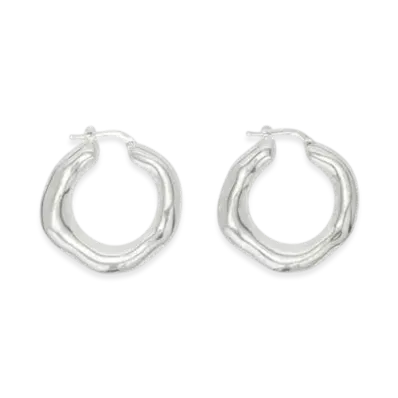 Jil Sander Earrings "Silver"