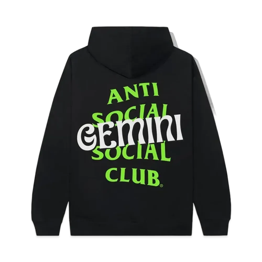 ANTI SOCIAL SOCIAL CLUB Gemeni Hoodie "Black"