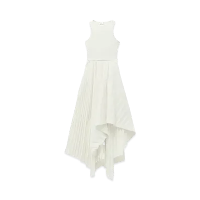 Alexander McQUEEN Asymmetric Dress "Ivory"