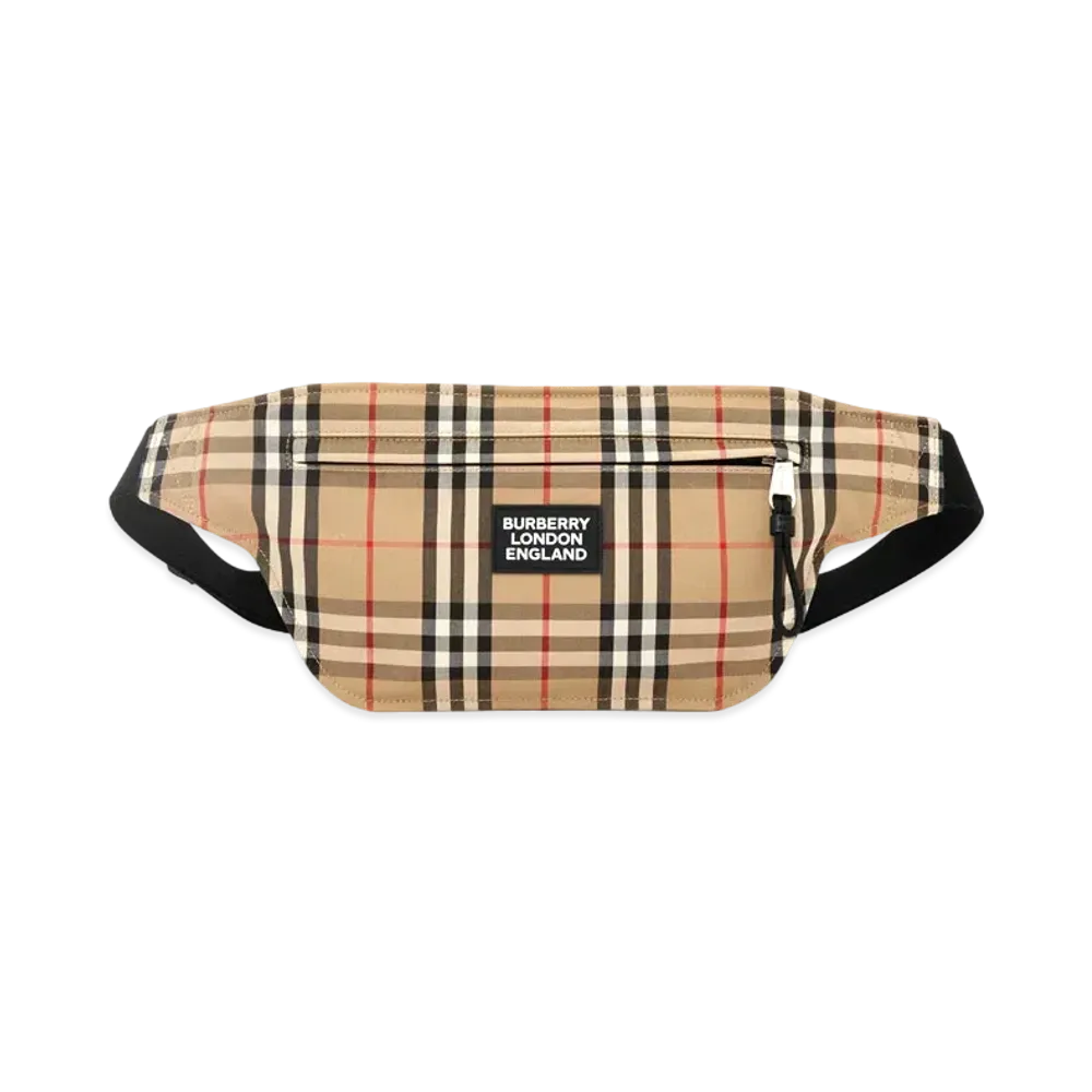 Burberry Canvas Body Bag "Archive Beige"