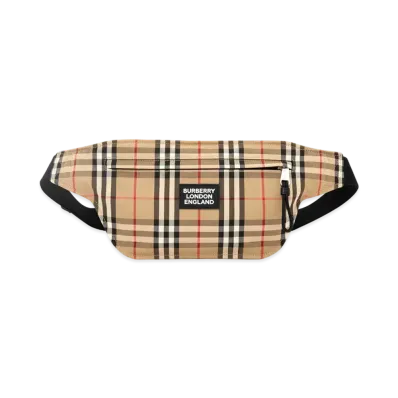 Burberry Canvas Body Bag "Archive Beige"