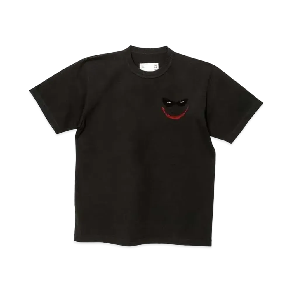 sacai THE DARK KNIGHT T-SHIRT "Black"