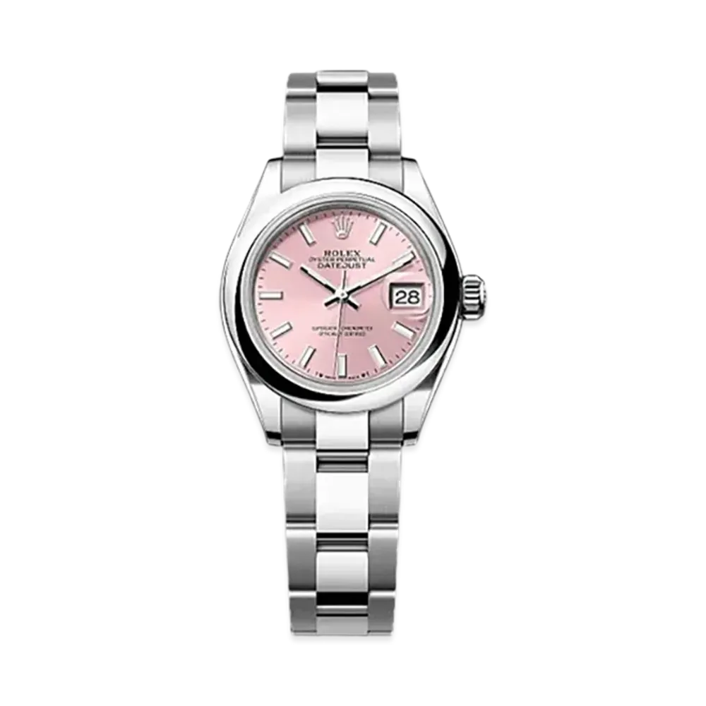 ROLEX Lady-Datejust Oystersteel "Pink"