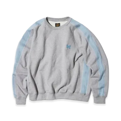 NEEDLES x Journal Standard 26SS Track Crew Neck Shirt "Gray"