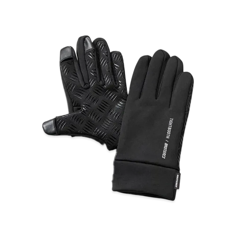 TIGHTBOOTH x Brotures Checker Plate Gloves "Black"