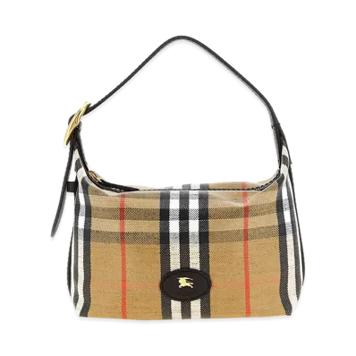 Burberry Women's Highlands Duffle Handbag "Beige"