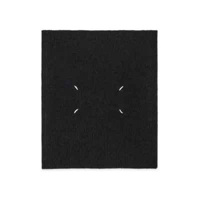 Maison Margiela Wool Scarf "Navy"