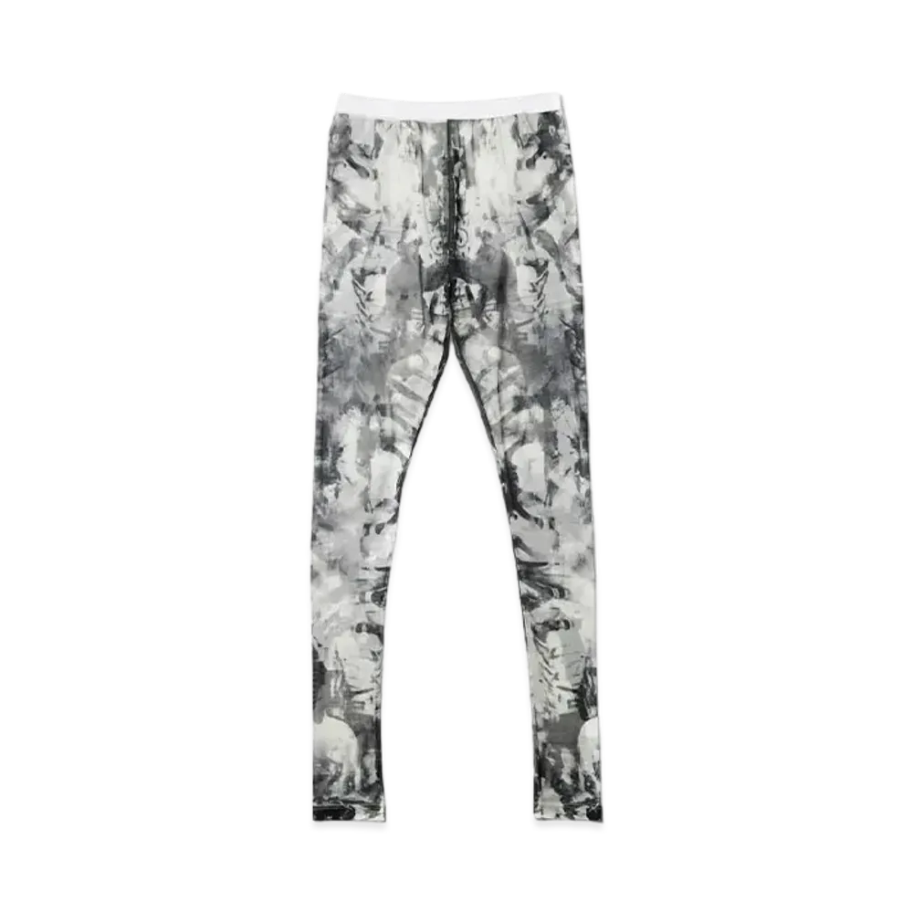 JULIUS Husk Mesh Leggings "Off White"