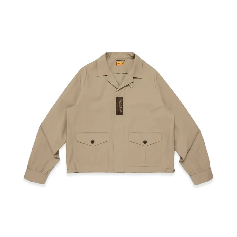 HUMAN MADE Cotton Flight Jacket "Beige"
