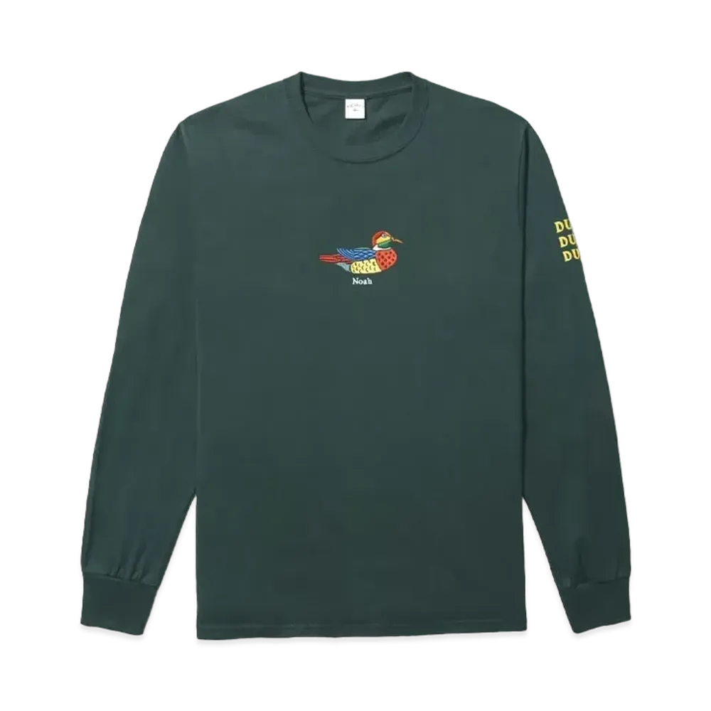 Noah Duck LS Tee "Dark Green"