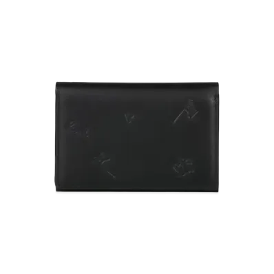 Paul Smith PS Drawing Business Card Holder "Black"