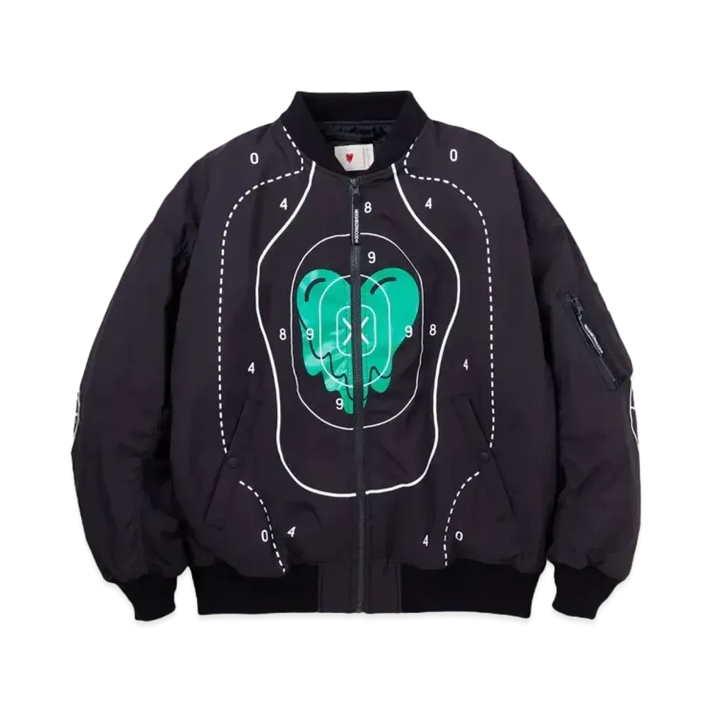 NEIGHBORHOOD x EMOTIONALLY UNAVAILABLE MA-1 JK . NY "Black"