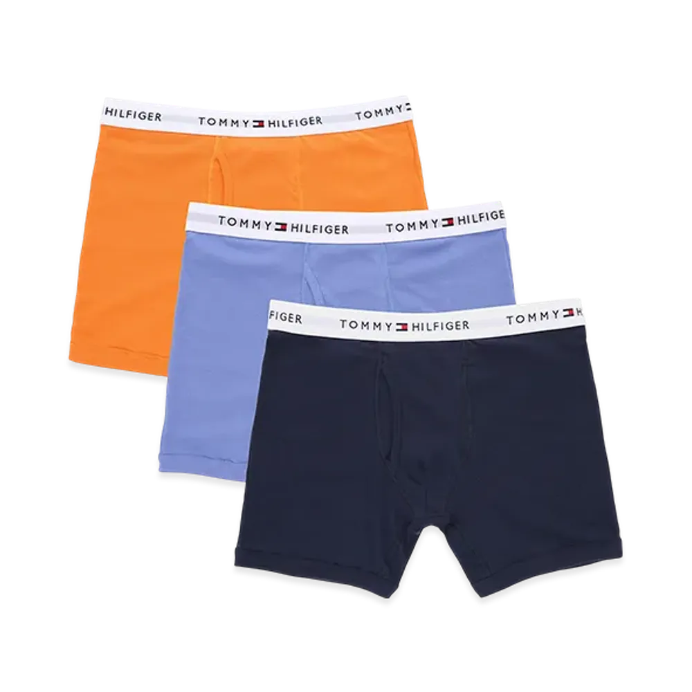 TOMMY HILFIGER Boxer Shorts Set Of 3 "Tangerine"
