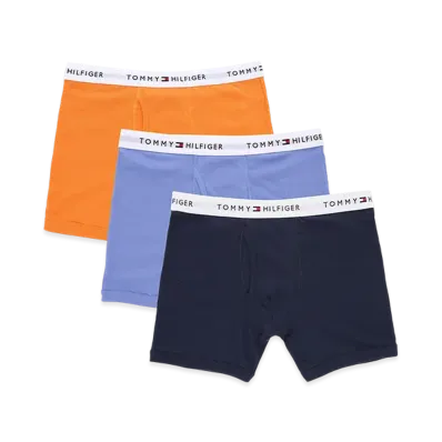 TOMMY HILFIGER Boxer Shorts Set Of 3 "Tangerine"