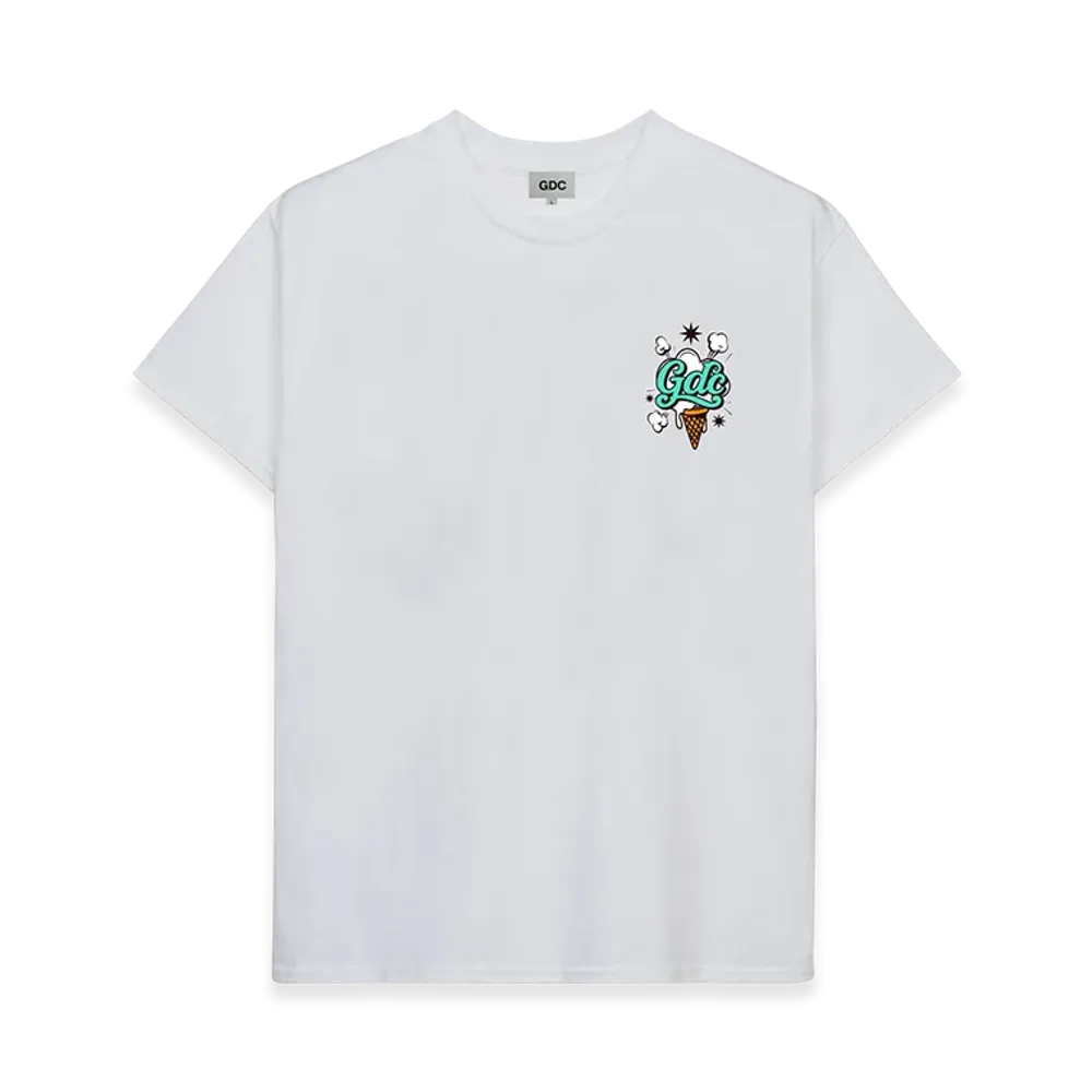GDC Lily's Icecream Tiedye Tee "White"