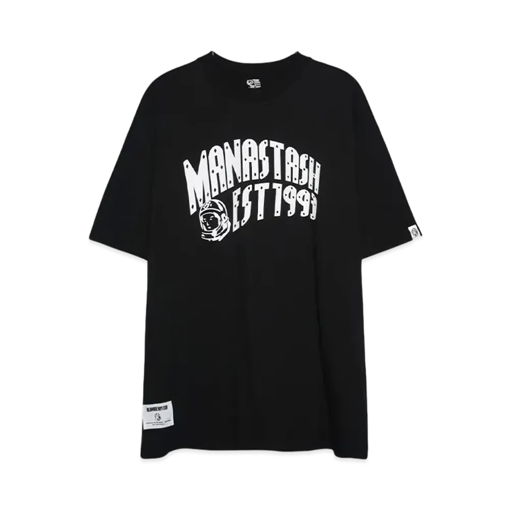 BBC x MANASTASH TEE ARCH LOGO "BLACK"