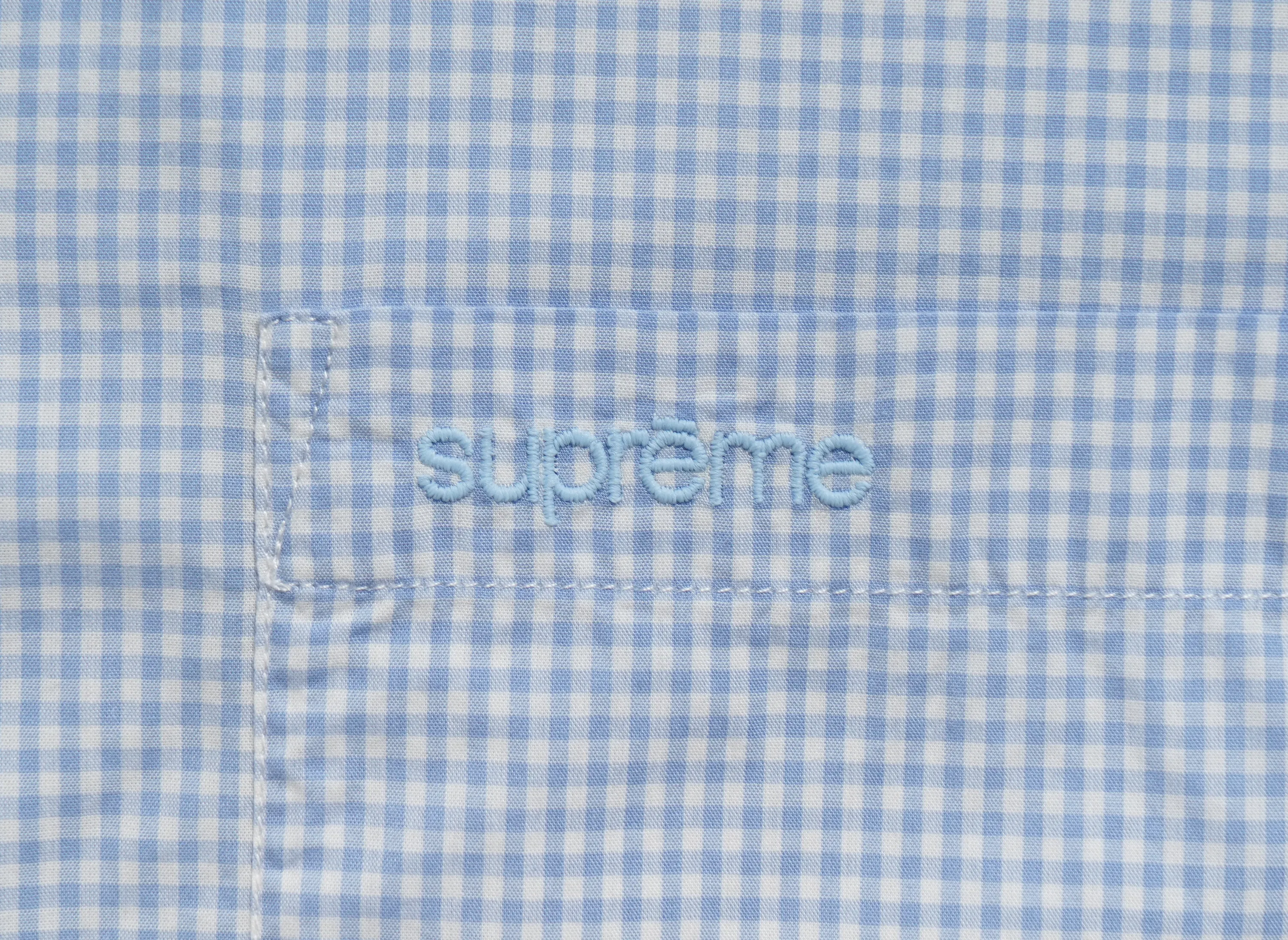 Supreme Gingham S/S Shirt 