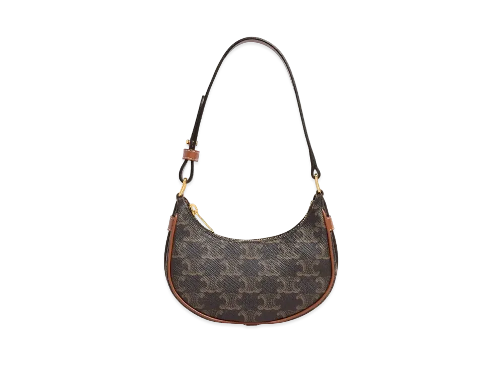 セリーヌ ミニ AVA（アヴァ） / トリオンフキャンバス＆カーフスキン "タン" 10I602DS1.04LU