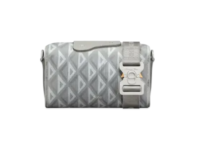 Dior Lingot 22 Bag CD Diamond Canvas "Gray"