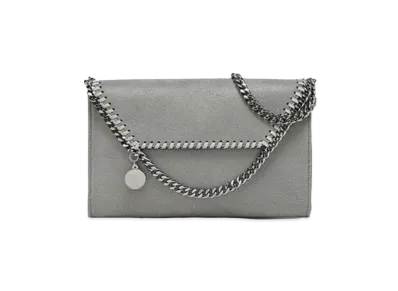 Stella McCartney Falabella Mini Shoulder Bag "Light Grey"