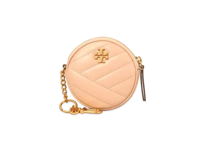 Tory Burch Kira Chevron Pouch Keyling "Cream"