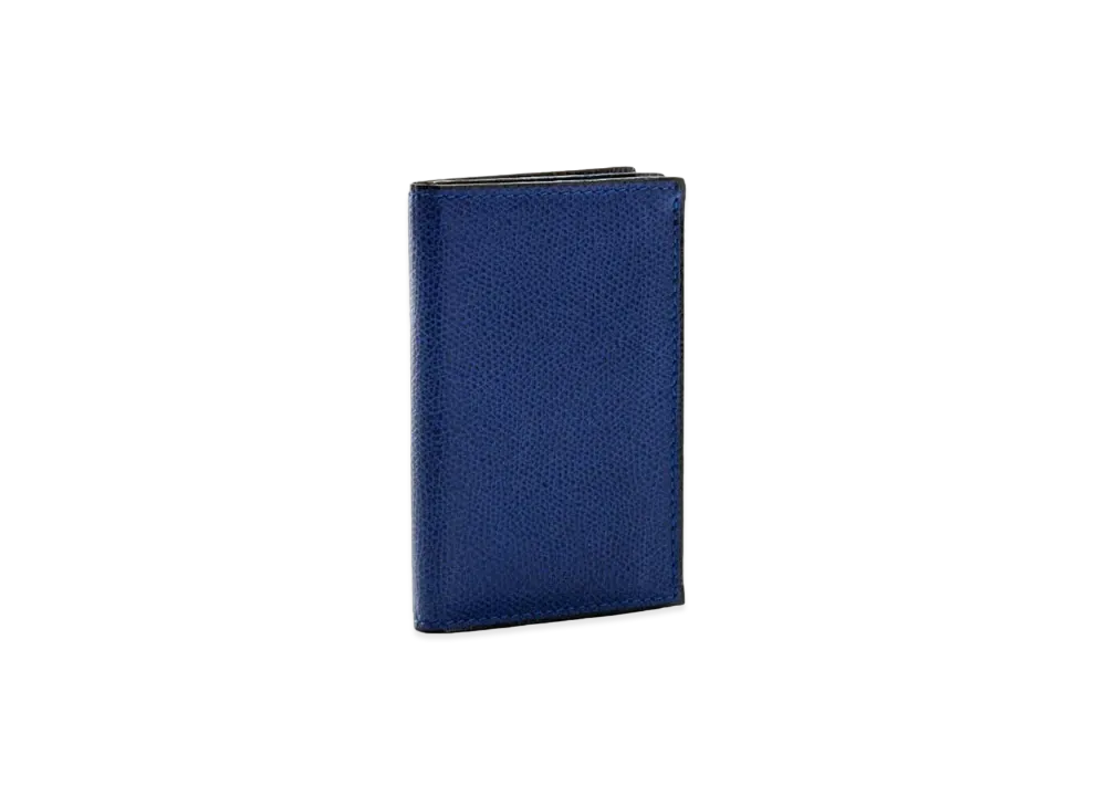 Valextra Business Card Case "Royal Blue"