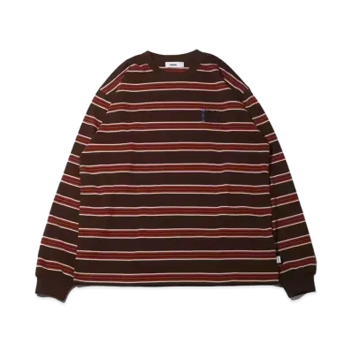 atmos Border LS T-shirts "Brown"
