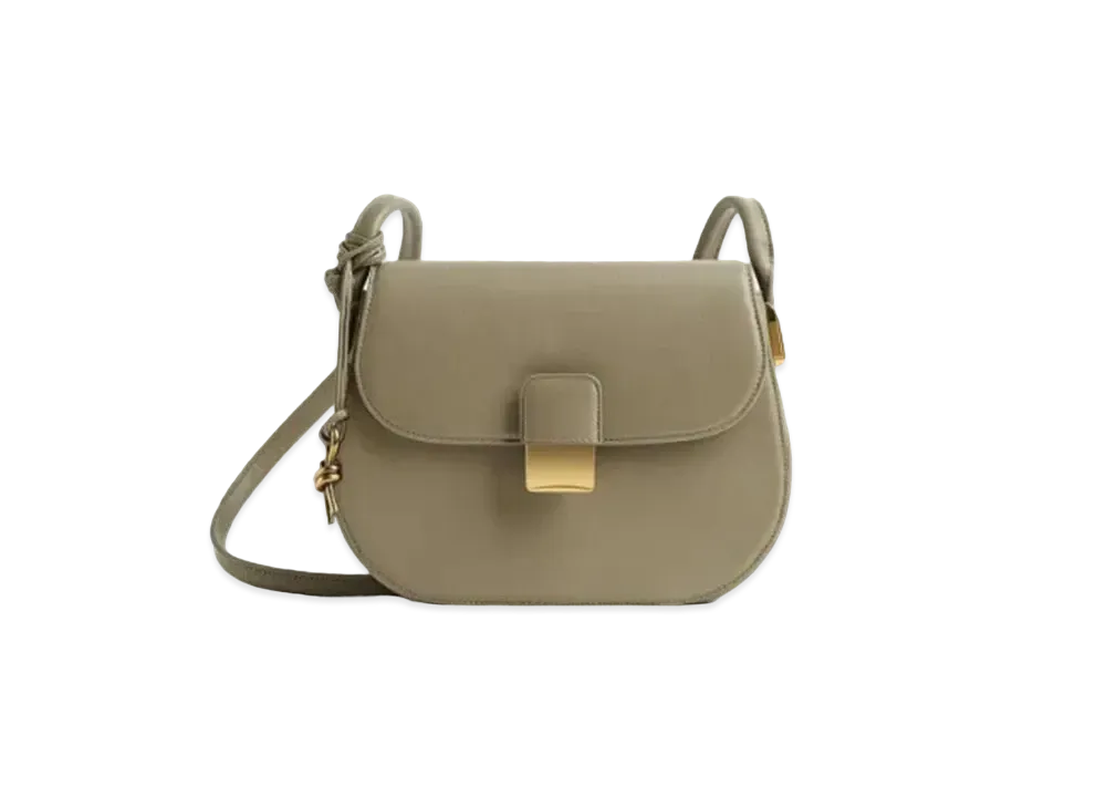 Bottega Veneta Small Desiree Crossbody Bag "Taupe"