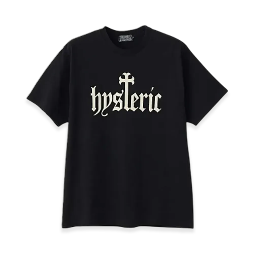 HYSTERIC GLAMOUR Skull Coffin T-Shirt "Black"