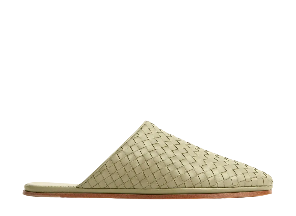 Bottega Veneta Sunday Slipper "Travertine/Sea Salt"