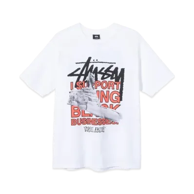 Stussy x Virgil Abloh World Tour Collection T-Shirt "White"