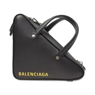 BALENCIAGA Leather Handbag "Black"