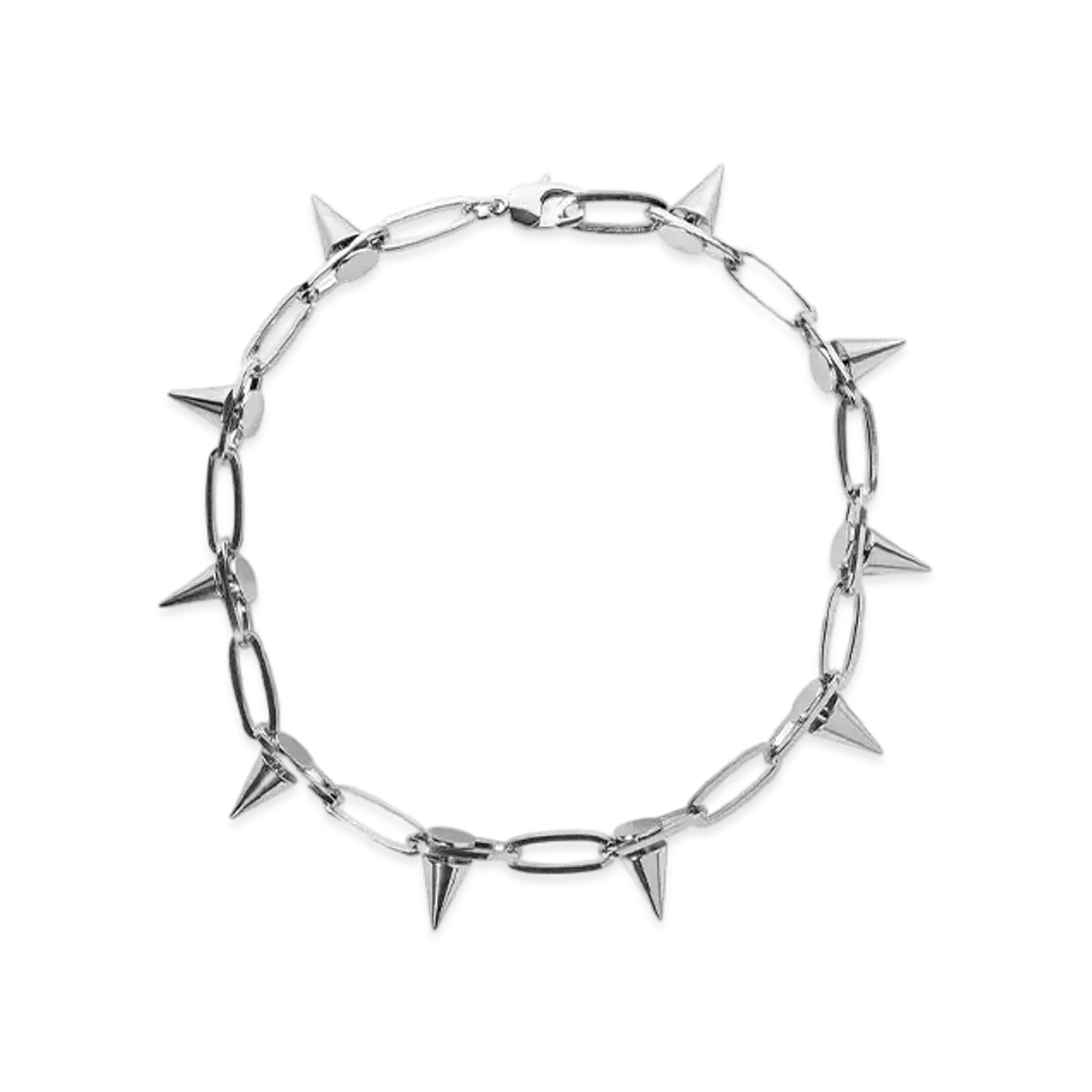 1017 ALYX 9SM Studded Necklace "Silver"