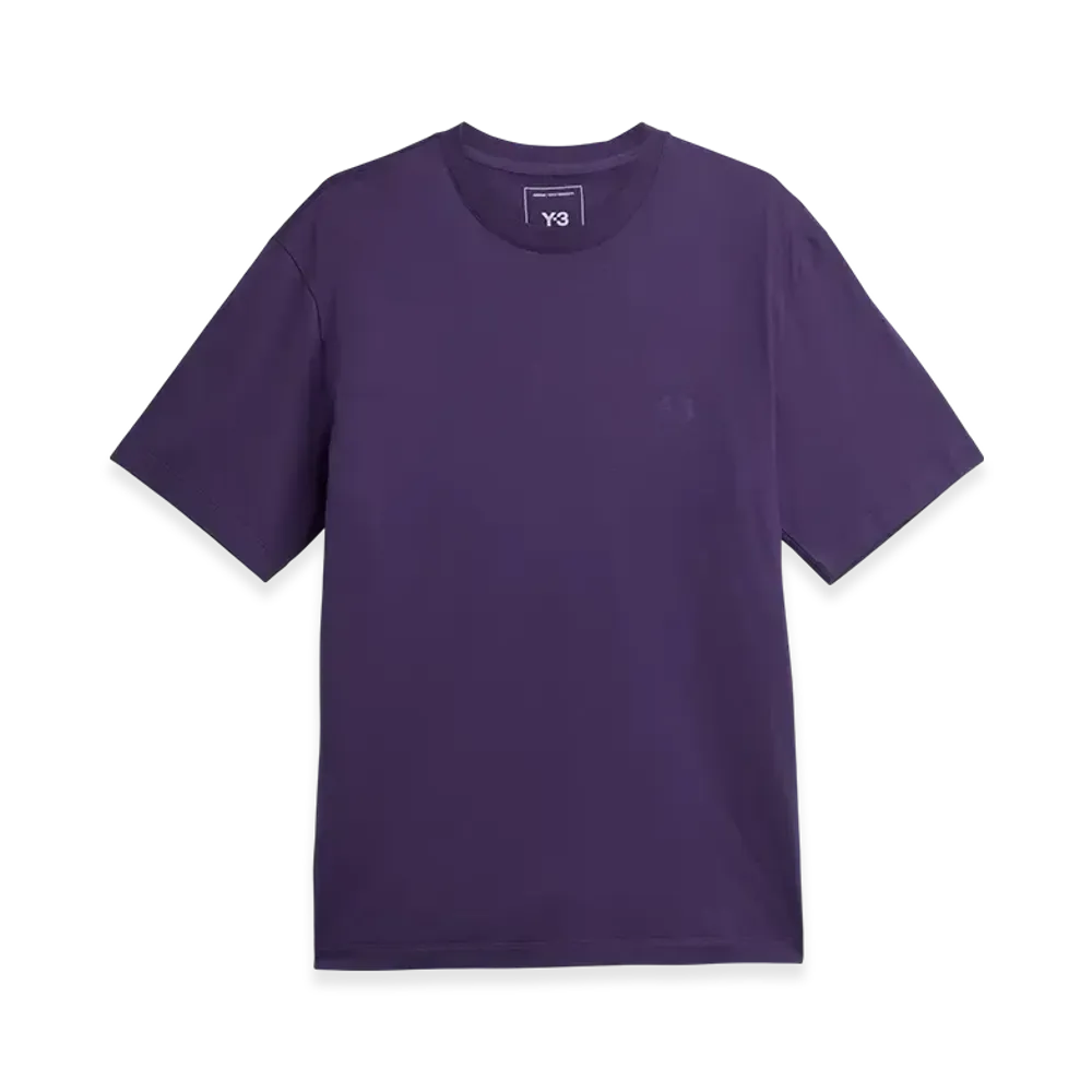 Y-3 M Regular Short Sleeve T-Shirt "Aurora Plum"