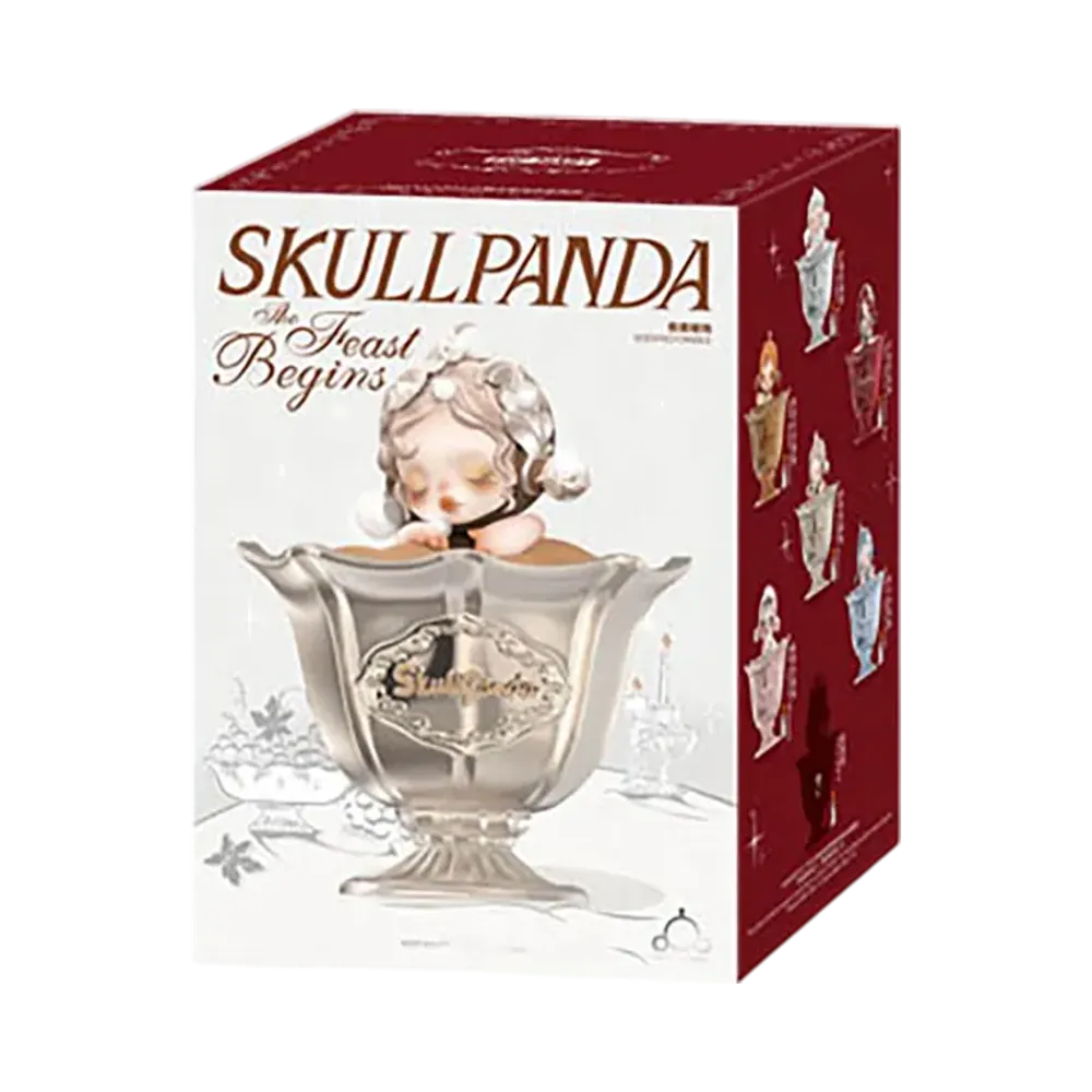POP MART SKULLPANDA The Feast Begins Series Scented Candle [Piece]