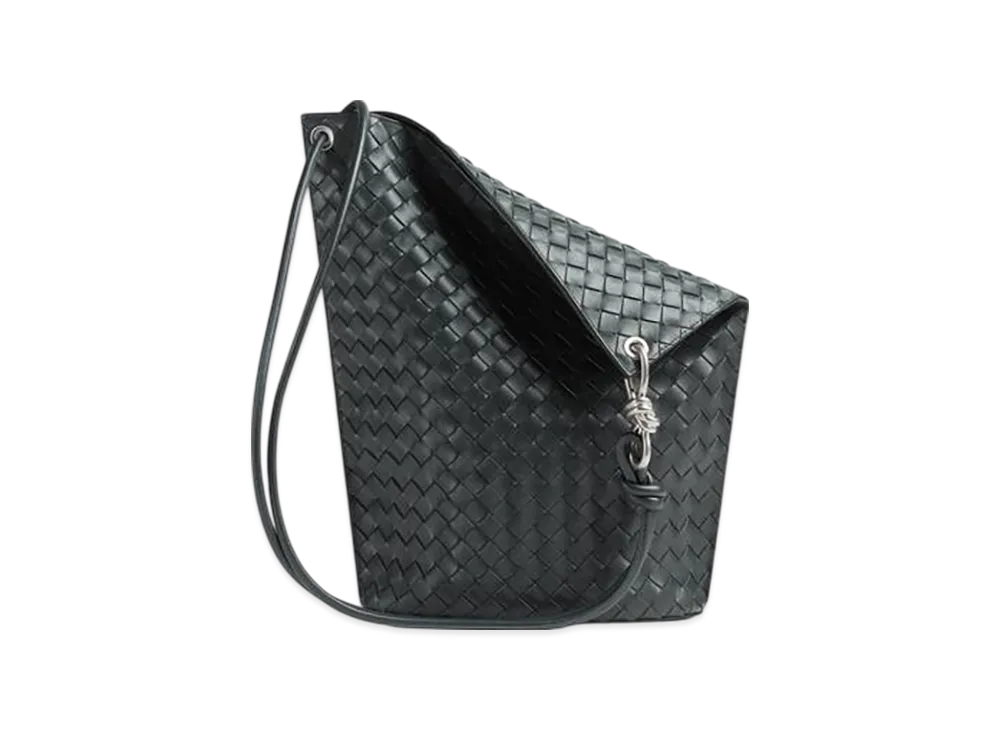 Bottega Veneta Knot Bucket "Ardoise"