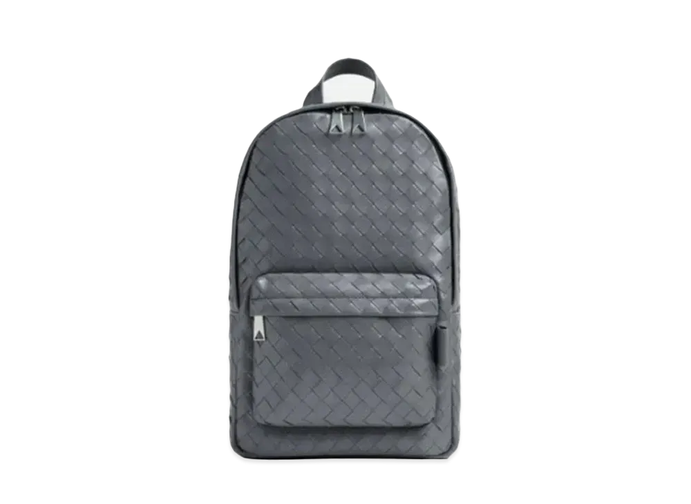 Bottega Veneta Small Intrecciato Backpack "Thunder"