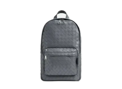Bottega Veneta Small Intrecciato Backpack "Thunder"