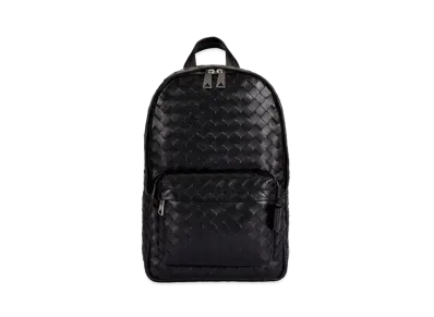 Bottega Veneta Small Intrecciato Backpack "Black"
