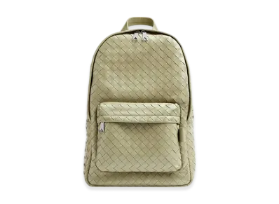 Bottega Veneta Intrecciato Backpack "Travertine"