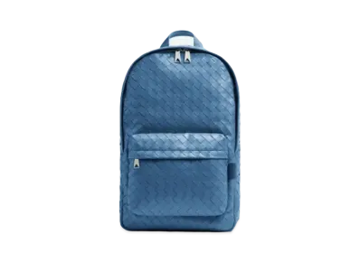 Bottega Veneta Medium Intrecciato Backpack "Surf"