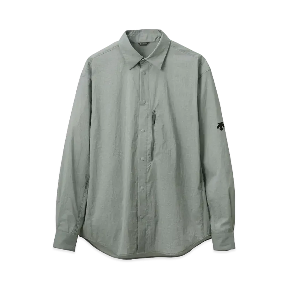 DESCENTE ALLTERRAIN 81 Tech L/S Shirt "Moss Gray"