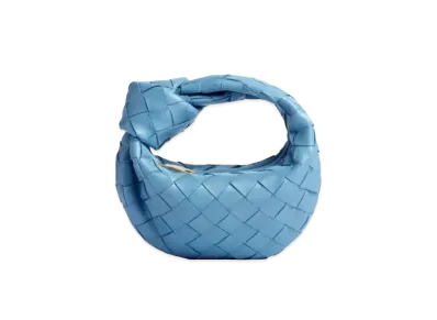 Bottega Veneta Candy Jodie Hand Bag "Hurricane Blue"