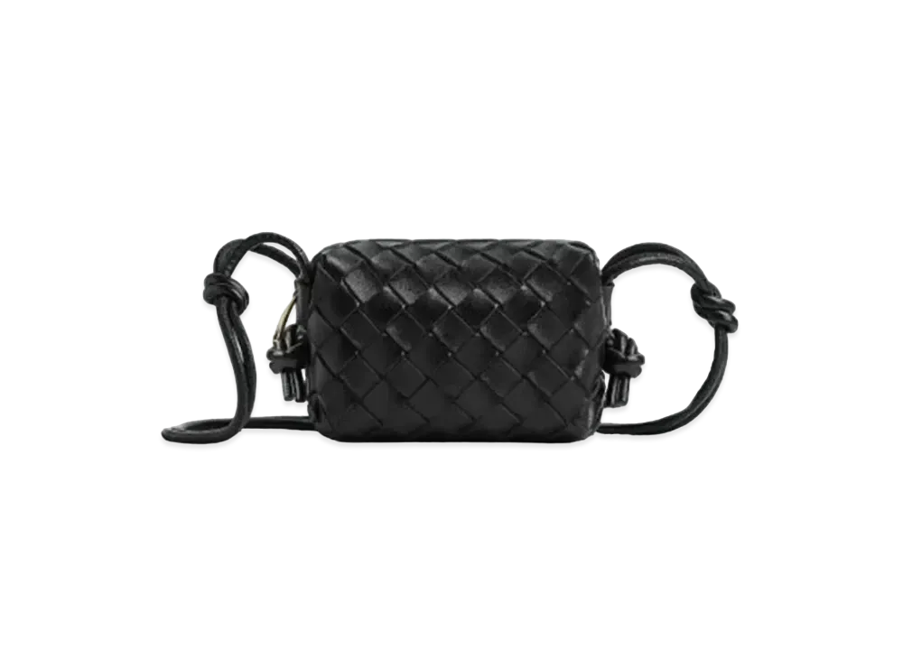 Bottega Veneta Candy Loop Camera Bag "Black"