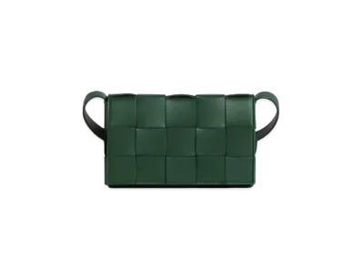 Bottega Veneta Small Cassette Crossbody Bag "Raintree"