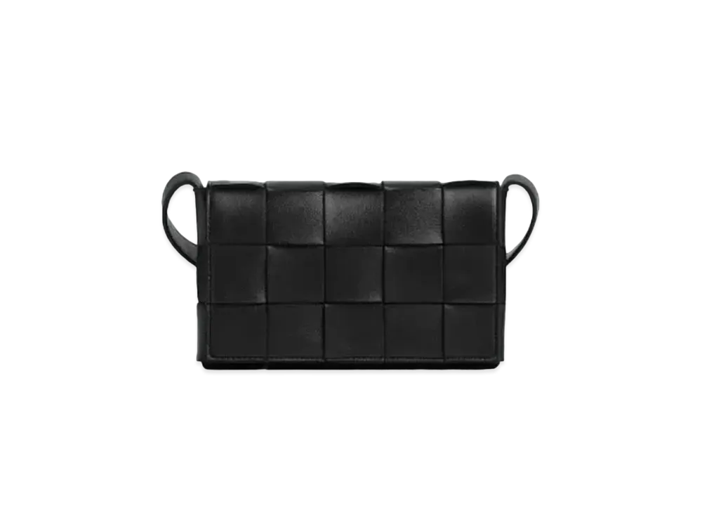 Bottega Veneta Small Cassette Crossbody Bag "Black"